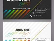 45 Printable Free Printable Double Sided Business Card Template in Word by Free Printable Double Sided Business Card Template
