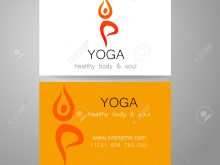 45 Printable Free Yoga Business Card Templates Templates with Free Yoga Business Card Templates