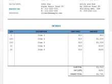 45 Printable Invoice Example Doc for Ms Word for Invoice Example Doc