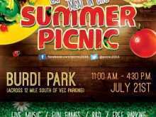 45 Printable Picnic Flyer Template in Photoshop by Picnic Flyer Template