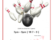 45 Report Bowling Fundraiser Flyer Template in Word for Bowling Fundraiser Flyer Template