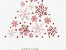 45 Report Snowflake Christmas Card Template PSD File with Snowflake Christmas Card Template