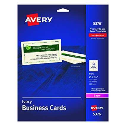 45 Standard Avery Business Card Template Laser Printer in Word by Avery Business Card Template Laser Printer