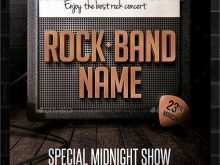 45 Standard Band Flyers Templates With Stunning Design with Band Flyers Templates