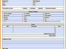 Computer Repair Service Invoice Template