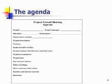 45 The Best Project Kick Off Meeting Agenda Template Now by Project Kick Off Meeting Agenda Template