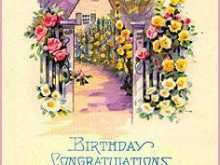 45 The Best Victorian Birthday Card Template Now by Victorian Birthday Card Template