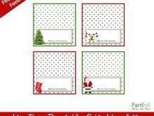 45 Visiting Christmas Tent Card Template Free Maker by Christmas Tent Card Template Free