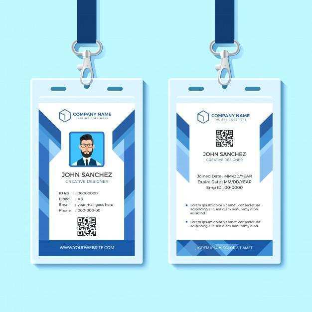 45 Visiting Id Card Template Ai Free Download Formating by Id Card Template Ai Free Download
