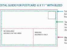 Postcard Size Envelope Template