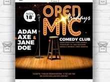 46 Adding Open Mic Flyer Template Free in Word with Open Mic Flyer Template Free