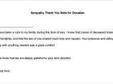 46 Adding Thank You Card Template For Donation Layouts with Thank You Card Template For Donation