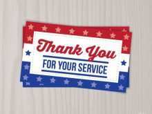 46 Adding Thank You Card Template For Veterans Templates for Thank You Card Template For Veterans