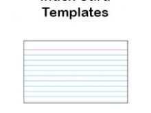 46 Best Blank Index Card Template 4X6 for Ms Word with Blank Index Card Template 4X6