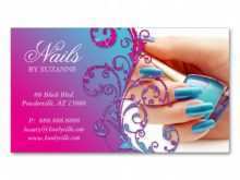 46 Best Business Card Template Nail Technician in Photoshop for Business Card Template Nail Technician