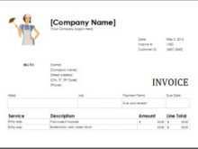 46 Best Invoice Template For Cleaning Company Photo with Invoice Template For Cleaning Company