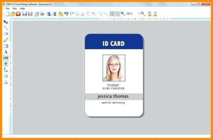 46 Best Printable Id Card Template Word in Word for Printable Id Card Template Word