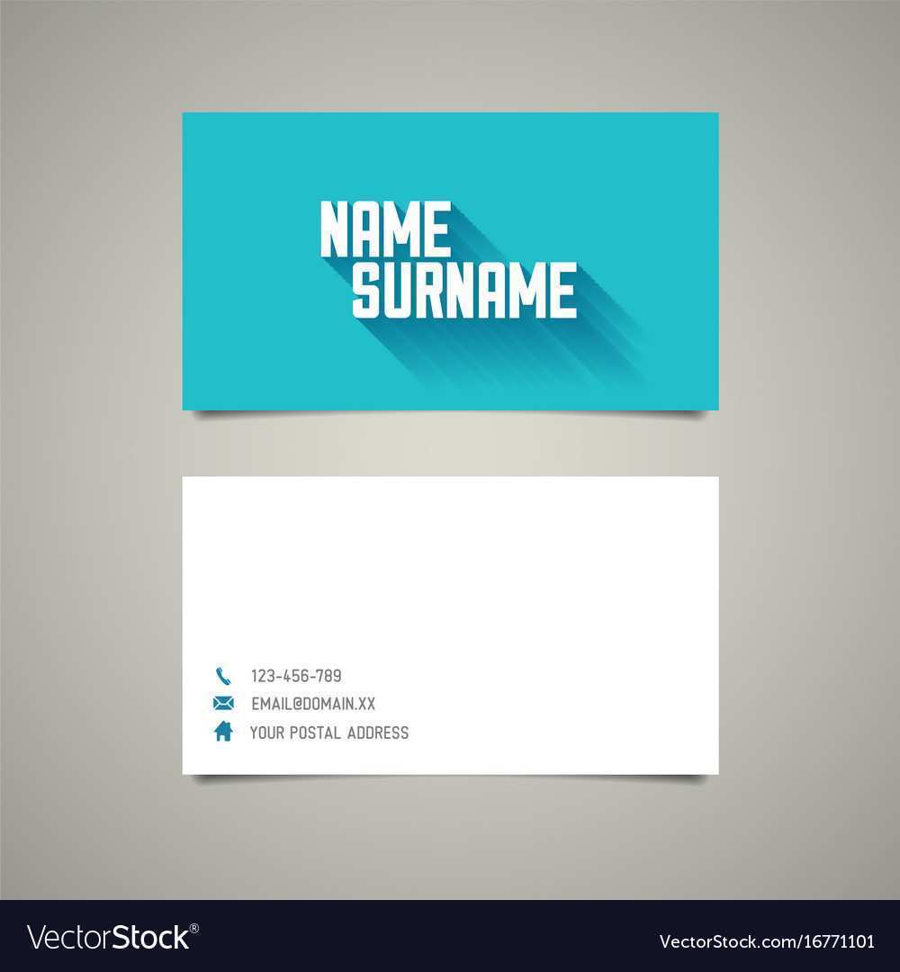 46 Best Simple Business Card Template Illustrator Templates for Simple Business Card Template Illustrator