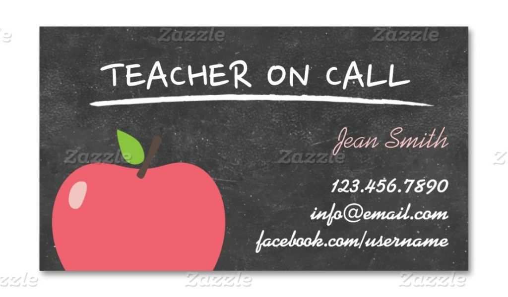 46 Best Teacher Business Card Template Free Download In Photoshop By Teacher Business Card Template Free Download Cards Design Templates