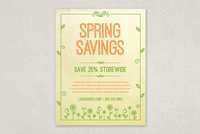 46 Blank Free Spring Flyer Templates in Word by Free Spring Flyer Templates