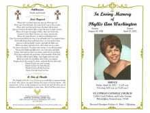 Funeral Flyer Templates