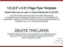 46 Blank Half Page Flyer Template PSD File by Half Page Flyer Template