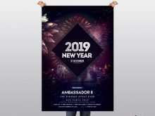 New Year Party Free Psd Flyer Template