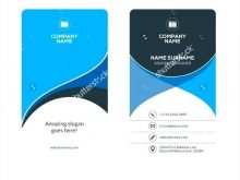 46 Blank Vertical Id Card Template Download For Free with Vertical Id Card Template Download