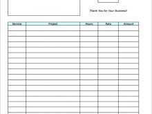 46 Create Blank Invoice Template In Excel by Blank Invoice Template In Excel
