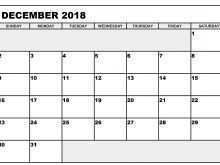 46 Create Daily Calendar Template December 2018 Layouts for Daily Calendar Template December 2018