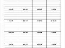 46 Customize A Daily Schedule Template Photo by A Daily Schedule Template