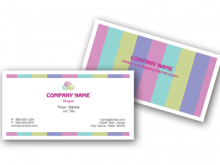 46 Customize Cute Business Card Template Word for Ms Word for Cute Business Card Template Word