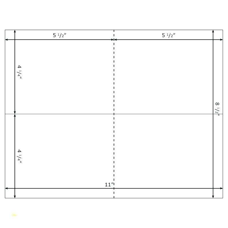 4x6 Note Card Template