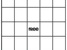 46 Customize Our Free Bingo Card Template In Word Photo with Bingo Card Template In Word