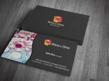 46 Customize Our Free Business Card Template Restaurant Photo with Business Card Template Restaurant