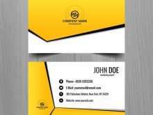 46 Customize Our Free Yellow Name Card Template Formating by Yellow Name Card Template