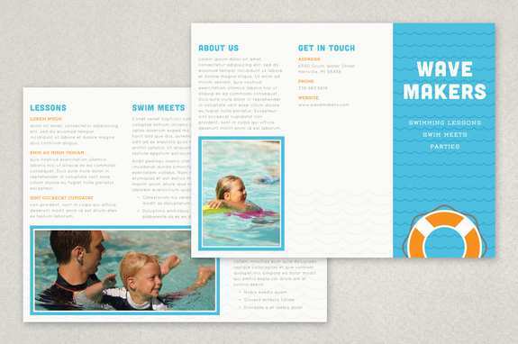 46 Customize Swim Team Flyer Templates With Stunning Design for Swim Team Flyer Templates