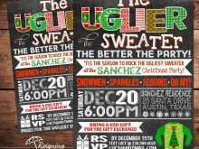 46 Customize Ugly Sweater Party Flyer Template for Ms Word for Ugly Sweater Party Flyer Template