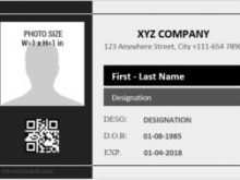 46 Format Company Id Card Template Word Free Templates by Company Id Card Template Word Free