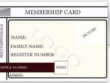 46 Format Printable Membership Card Template in Word for Printable Membership Card Template