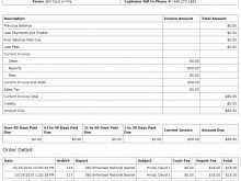 46 Format Template For Monthly Invoice Templates with Template For Monthly Invoice