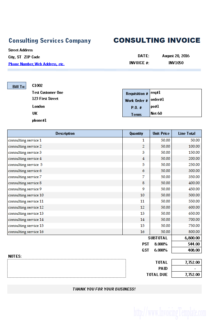 46 Free Consulting Invoice Template Uk For Free by Consulting Invoice Template Uk