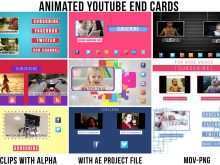 46 Free End Card Template Youtube for End Card Template Youtube