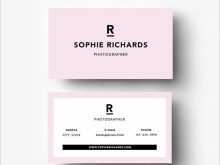 Free Business Card Template For Indesign