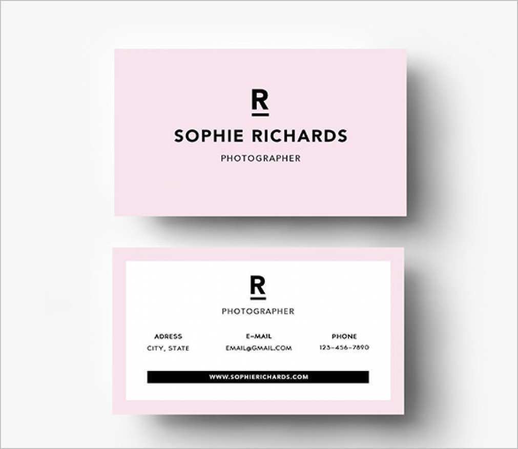 Free Business Card Template For Indesign - Cards Design Templates