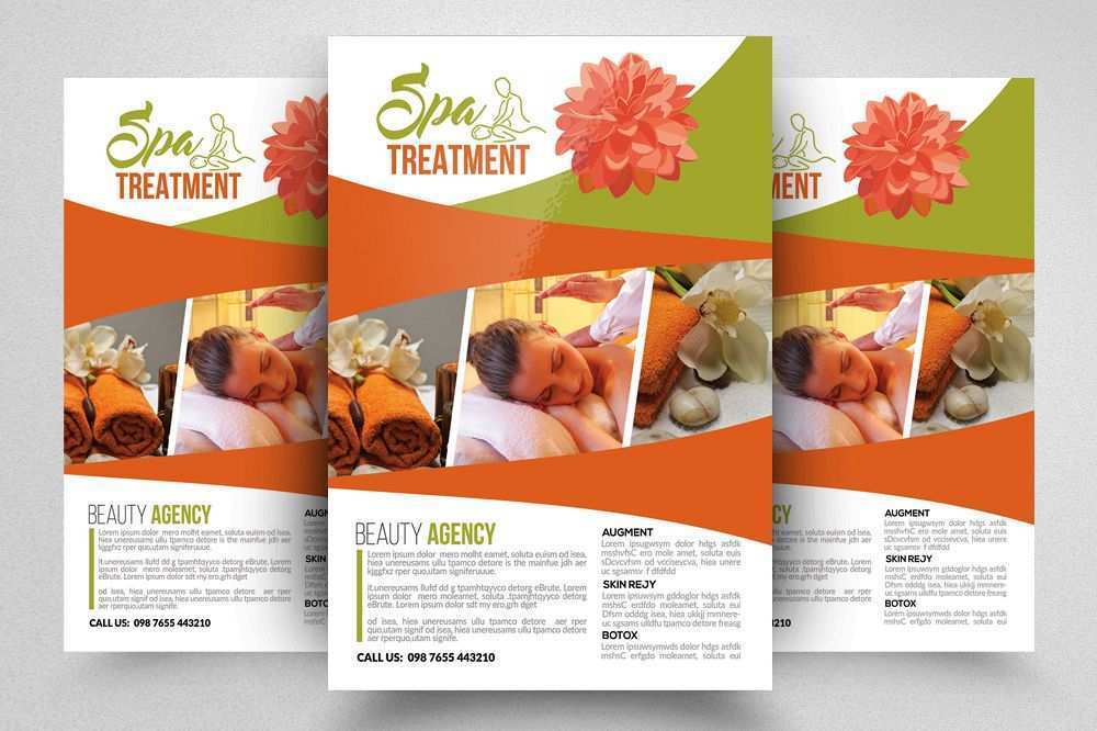 46 Free Printable Spa Flyers Templates Free for Ms Word with Spa Flyers Templates Free