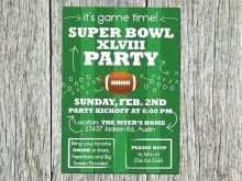 46 Free Printable Super Bowl Party Flyer Template Layouts for Super Bowl Party Flyer Template
