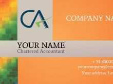 46 Free Printable Visiting Card Design Online For Chartered Accountant Now by Visiting Card Design Online For Chartered Accountant