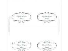 46 Free Printable Word Place Card Template Free With Stunning Design with Word Place Card Template Free