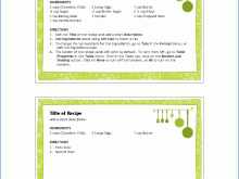46 Free Word Recipe Card Template Free Formating for Word Recipe Card Template Free